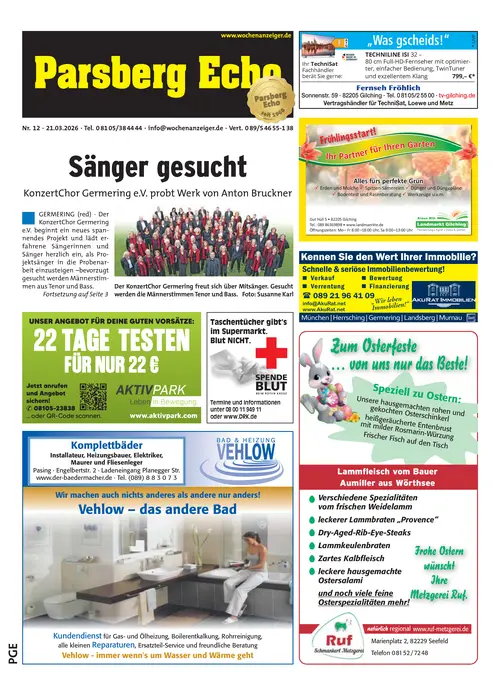 Parsberg Echo Cover
